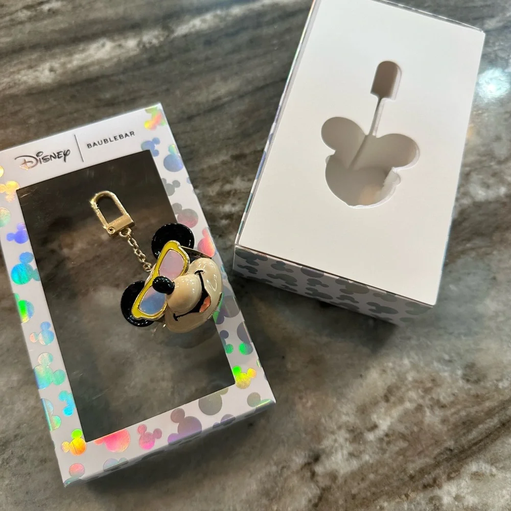 NWT Disney BaubleBar Mickey Mouse Bag Charm - Picture 2 of 2